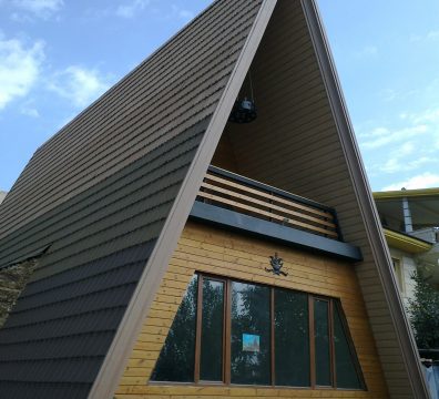 طراحی ویلا A فریم در دماوند