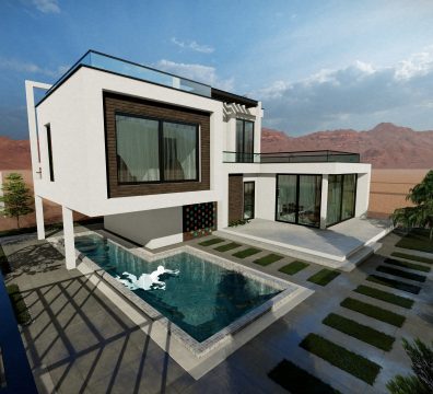 ویلا مدرن همراه با استخر در دماوند