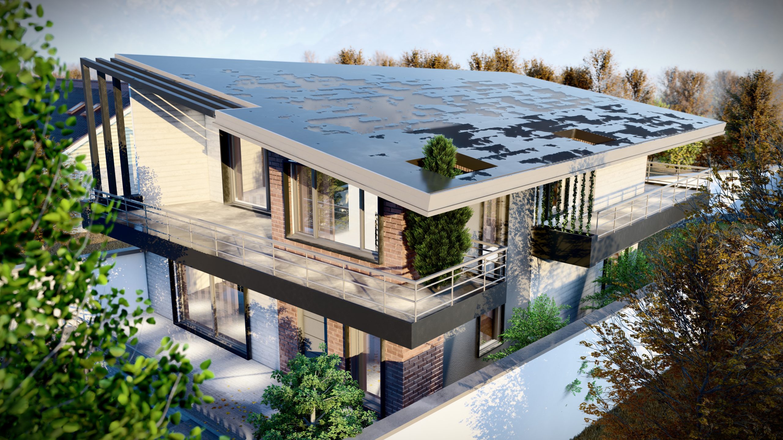 طراحی ویلا مدرن و لوکس در دماوند