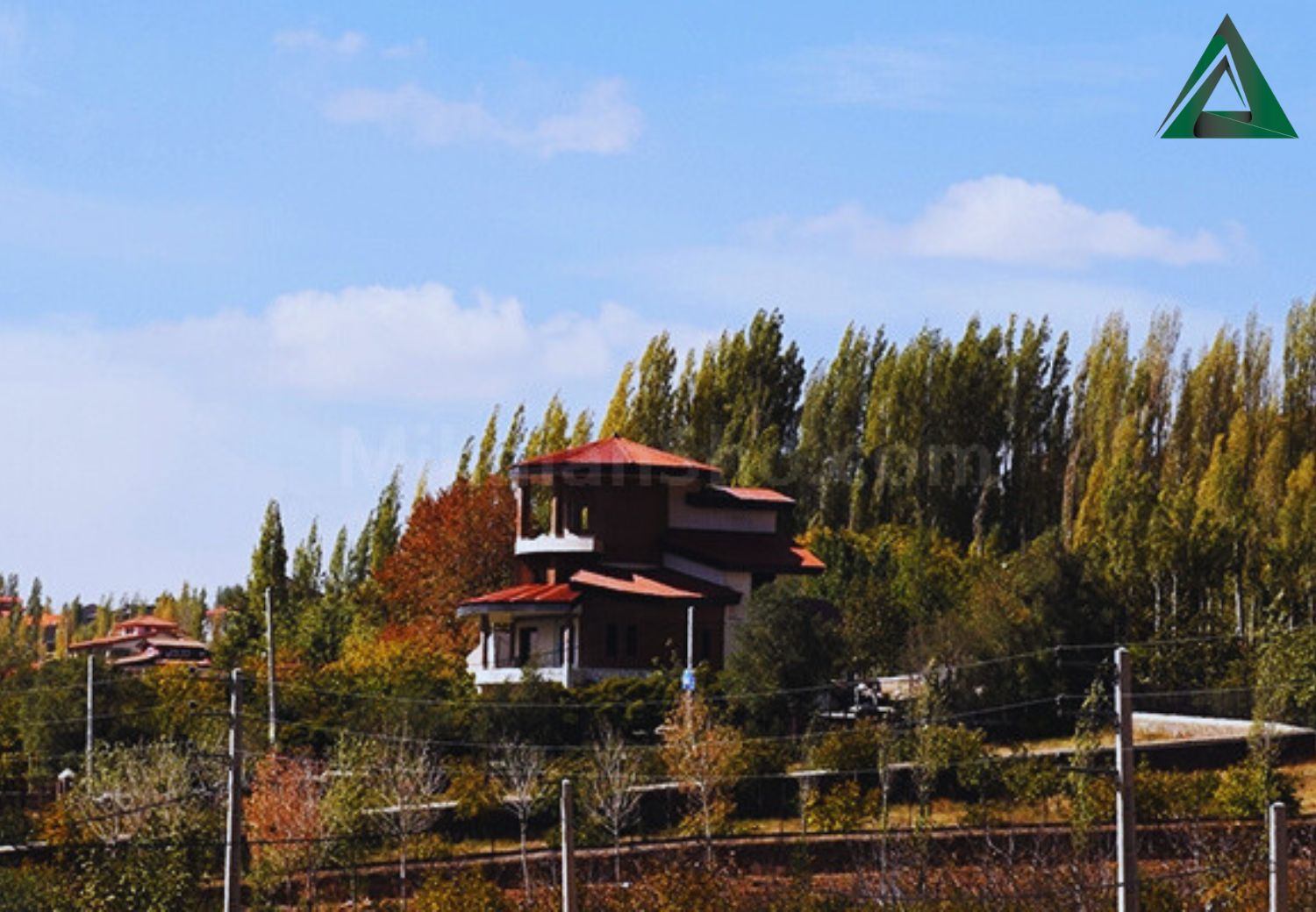 معماری ساخت ویلا در آیینه ورزان