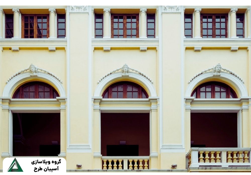 نمای رومی سیمانی