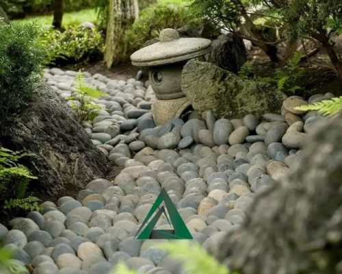 نمونه باغ ژاپنی زیبا