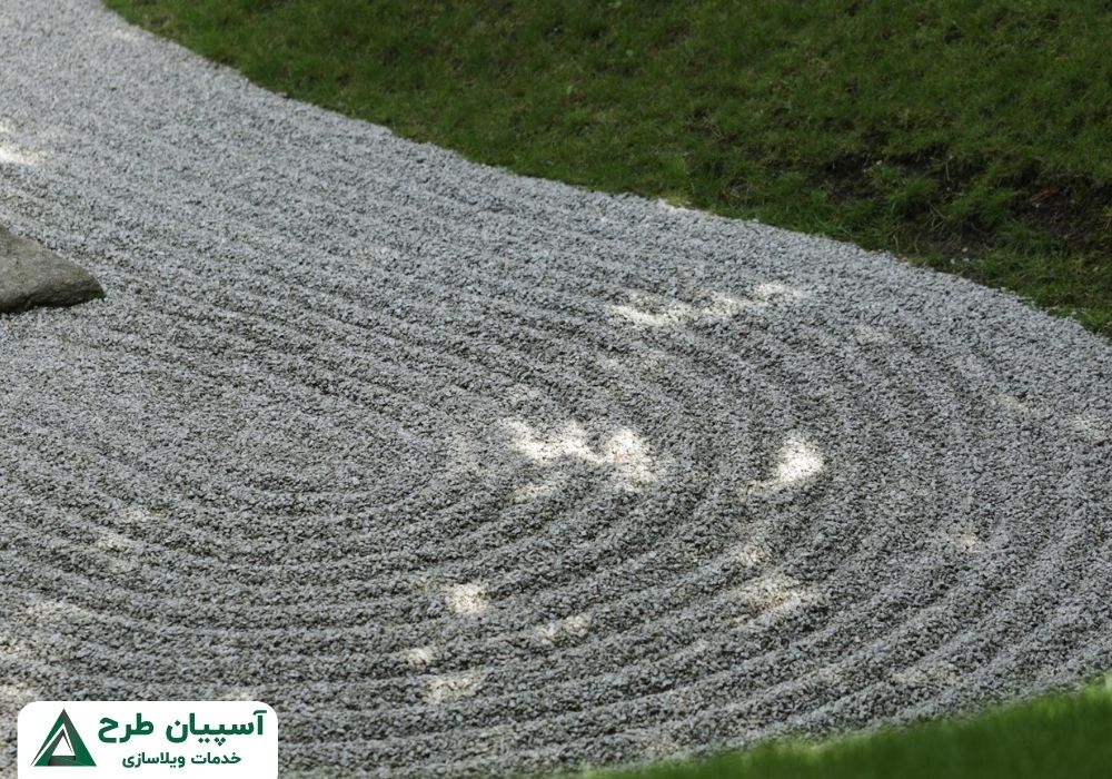 مسیر پیاده روی باغ ژاپنی