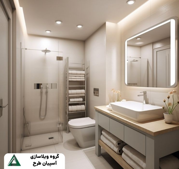 سرویس بهداشتی مدرن و روشن