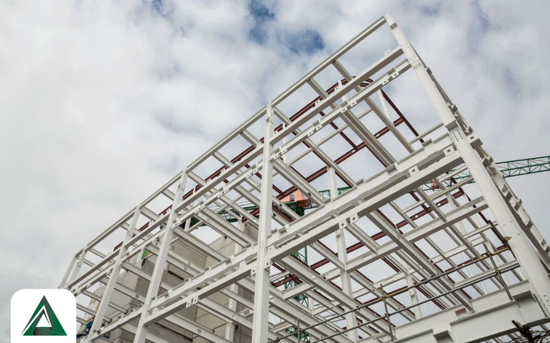 اسکلت فلزی ویلا