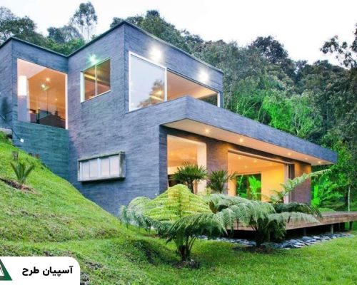 ویلا شیب دار