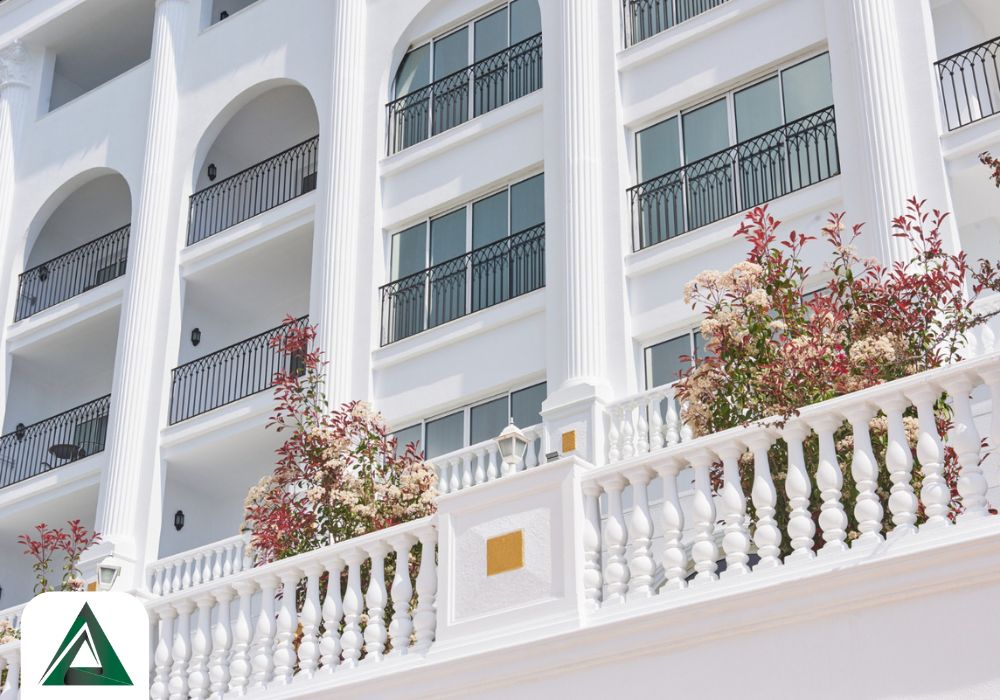 سنگ لوکس برای نما ویلا 