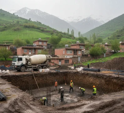 ساخت ویلا ضد زلزله