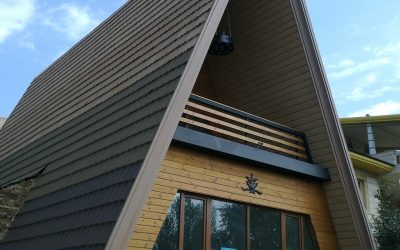 طراحی ویلا A فریم در دماوند