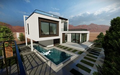 ویلا مدرن همراه با استخر در دماوند